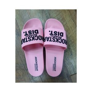 Rockstar Original Pink Slides Women's 10
